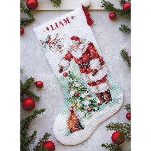 (image for) Stocking Magical Christmas Counted Cross Stitch Kit